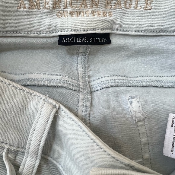 American Eagle Outfitters Jeans/Leggings. US 4. Light 
blue. - Picture 3 of 4